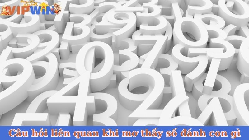 Câu hỏi liên quan khi nằm mơ thấy số đánh con gì
